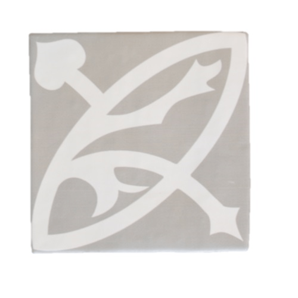 Terre d'Azur Rioja Decor 10 20x20cm - Mozaiektegel.com