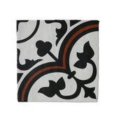 Terre d'Azur Rioja Decor 5 20x20cm - Mozaiektegel.com