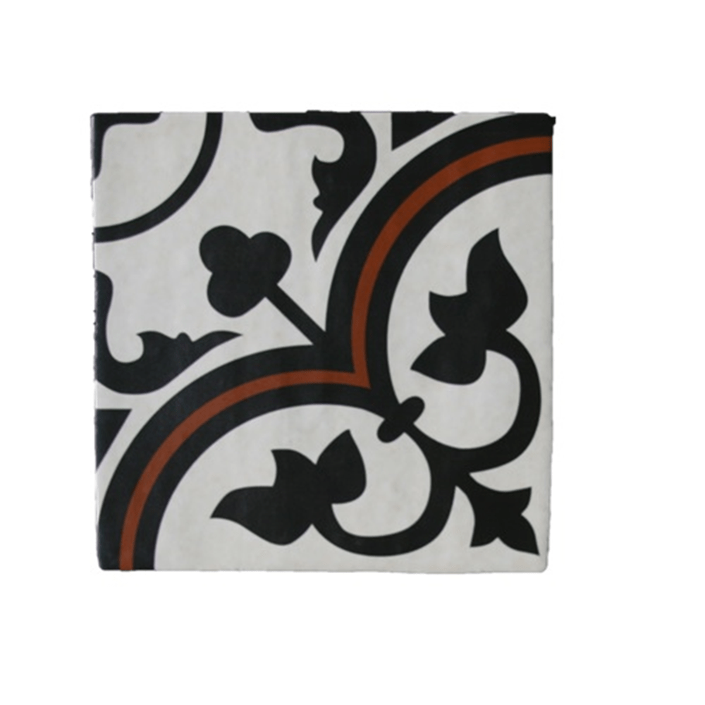 Terre d'Azur Rioja Decor 5 20x20cm - Mozaiektegel.com