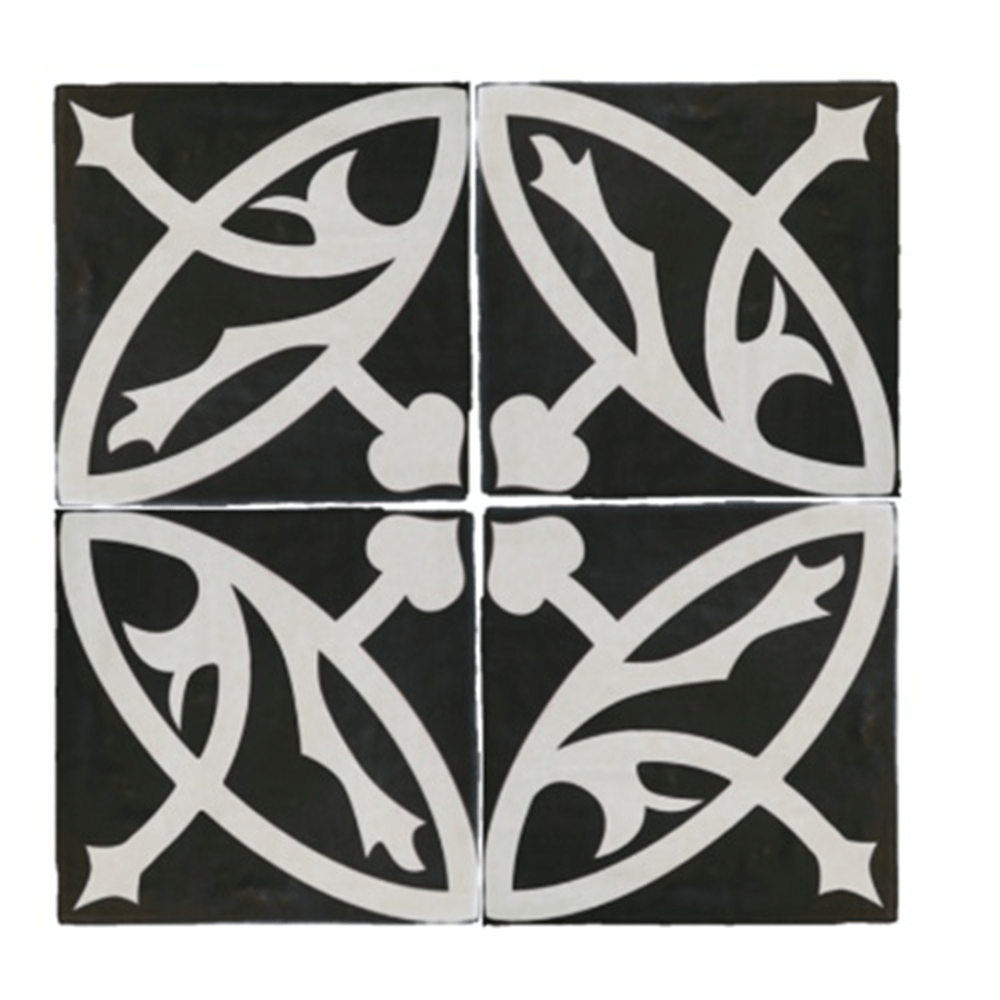 Terre d'Azur Rioja Decor 6 20x20cm - Mozaiektegel.com