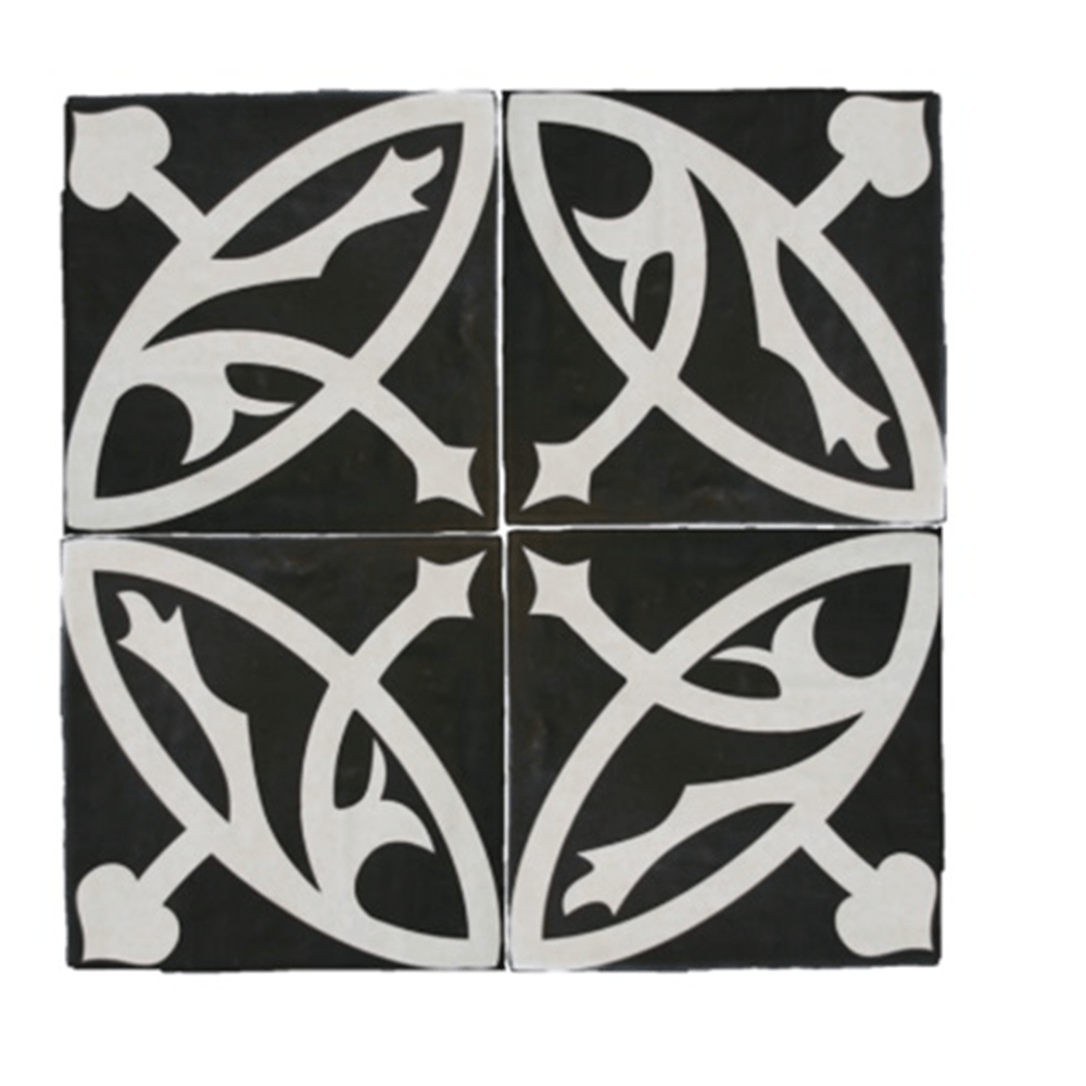 Terre d'Azur Rioja Decor 6 20x20cm - Mozaiektegel.com