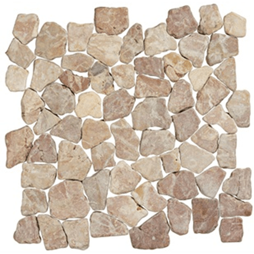 Terre d'Azur Stone Palladiana Coco Brown 30x30 cm - Mozaiektegel.com