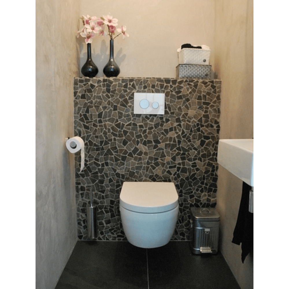 Terre d'Azur Stone Palladiana Silva Grey 30x30 cm - Mozaiektegel.com