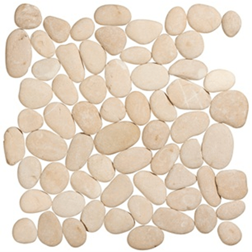 Terre d'Azur Stone Pebbles Pink 30x30 cm - Mozaiektegel.com