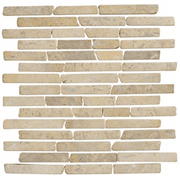 Terre d'Azur Stone Sticks Cream 30x30 cm - Mozaiektegel.com