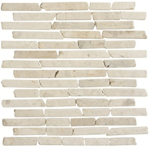 Terre d'Azur Stone Sticks White 30x30 cm - Mozaiektegel.com