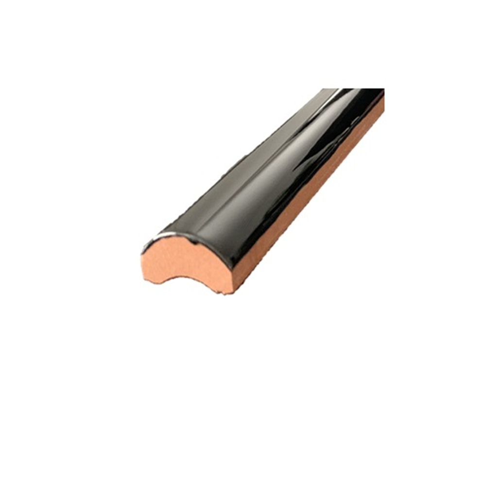 Terre d'azur Style-1930 Torello Zwart 15x2 cm - Mozaiektegel.com