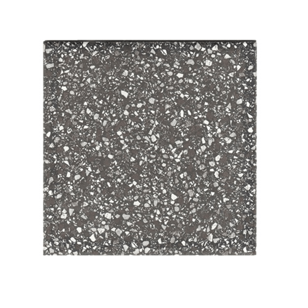 Terre d'Azur Terrazzo 1930 Black 20x20 cm - Mozaiektegel.com