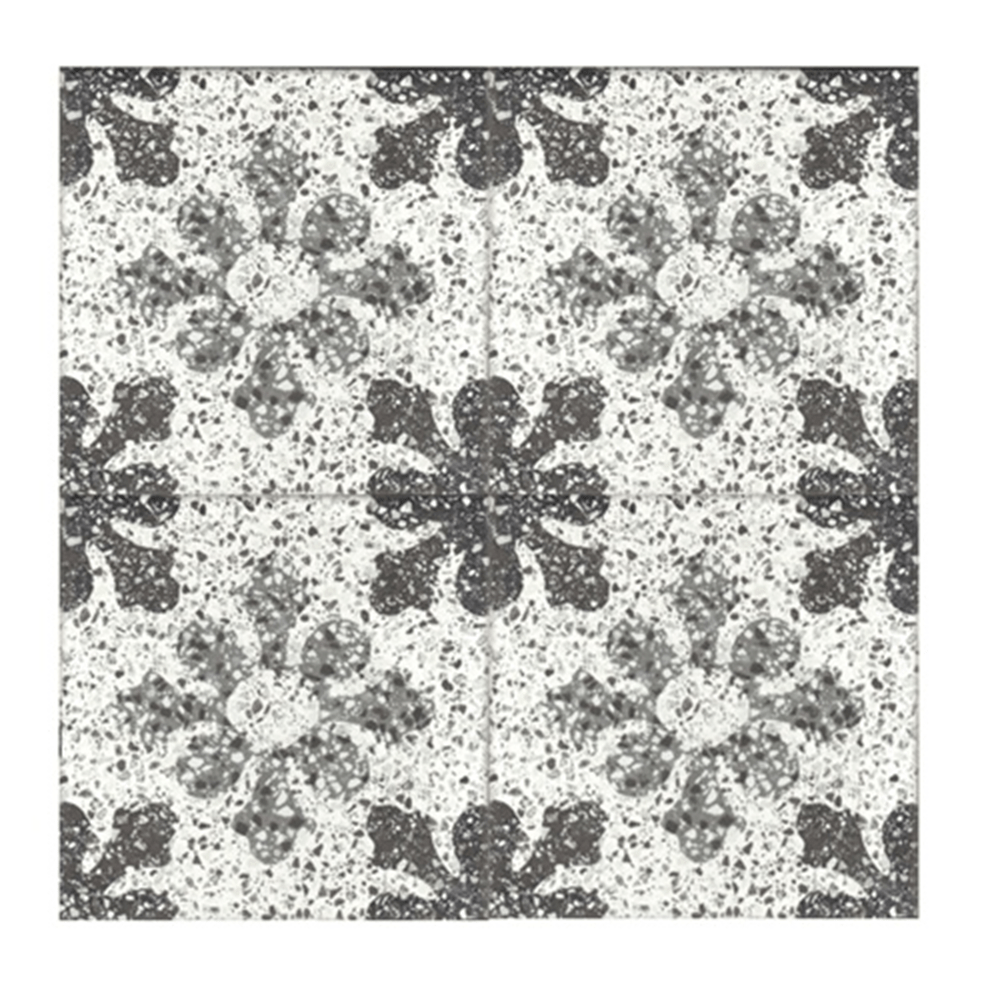 Terre d'Azur Terrazzo 1930 Decor - 2 20x20 cm - Mozaiektegel.com