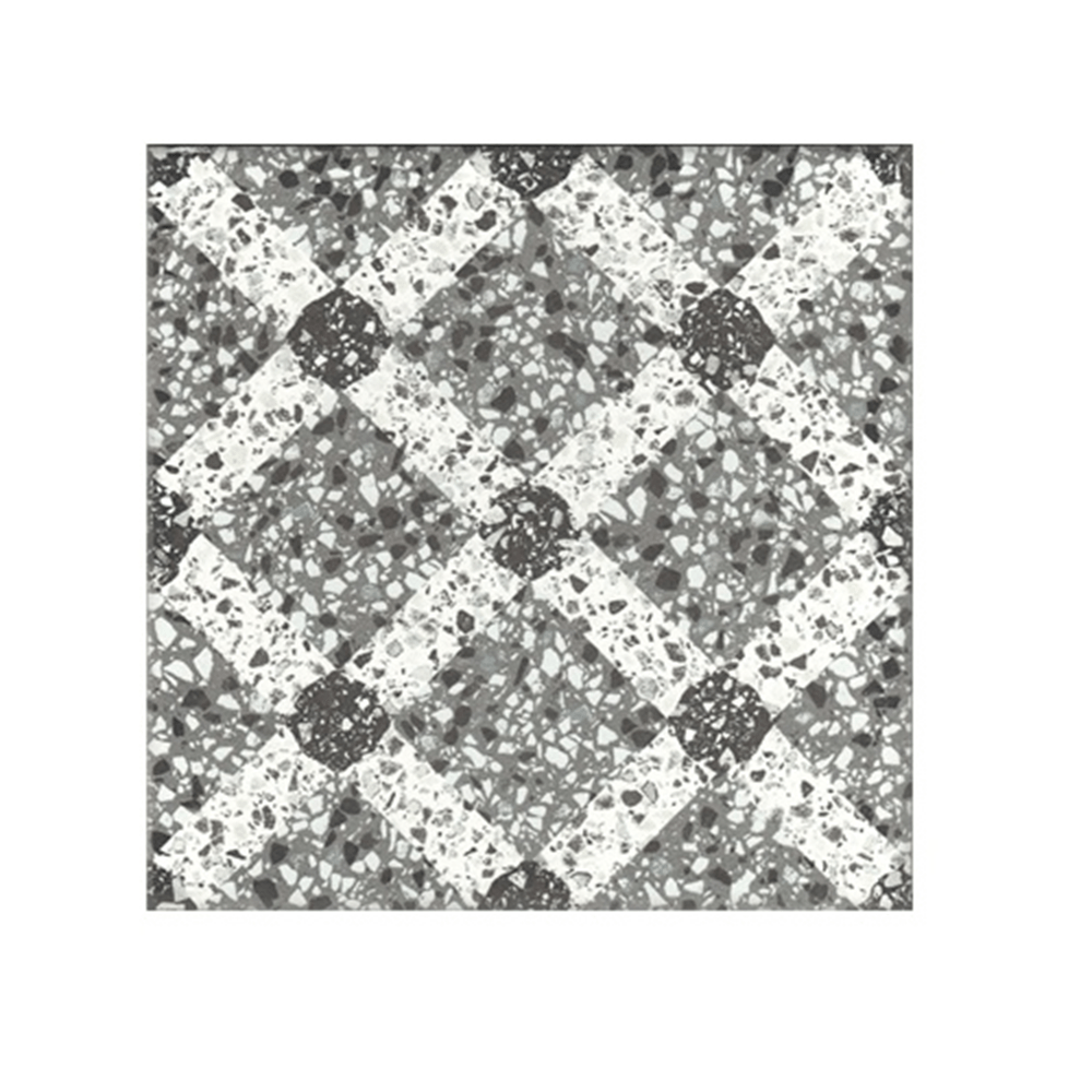 Terre d'Azur Terrazzo 1930 Decor - 5 20x20 cm - Mozaiektegel.com