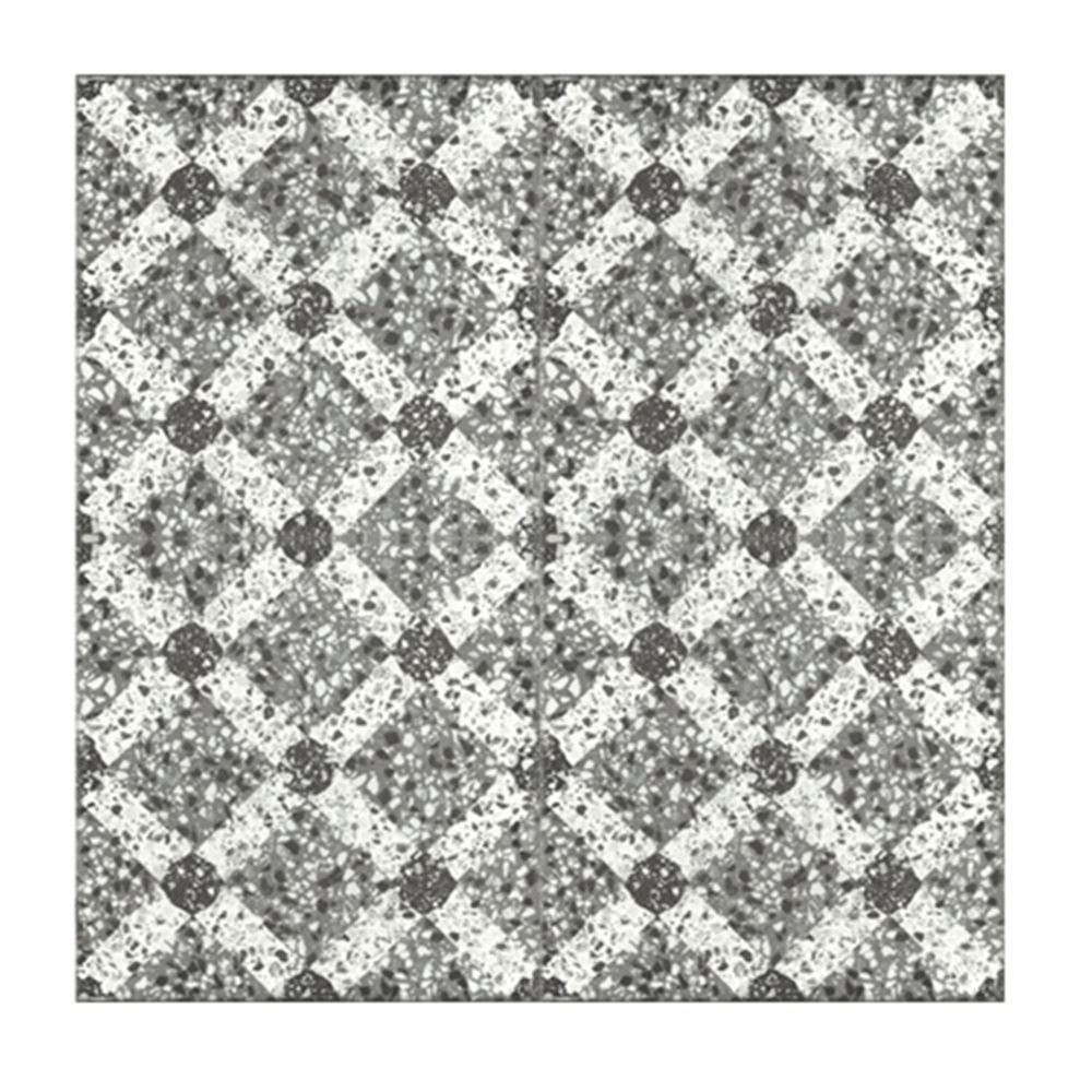 Terre d'Azur Terrazzo 1930 Decor - 5 20x20 cm - Mozaiektegel.com