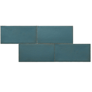 Terre d'Azur Terre - Spatula Blue - Baltico 10x20 cm - Mozaiektegel.com