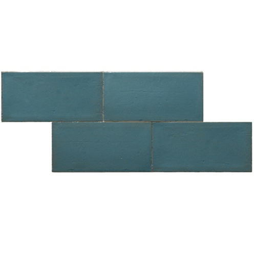 Terre d'Azur Terre - Spatula Blue - Baltico 10x20 cm - Mozaiektegel.com