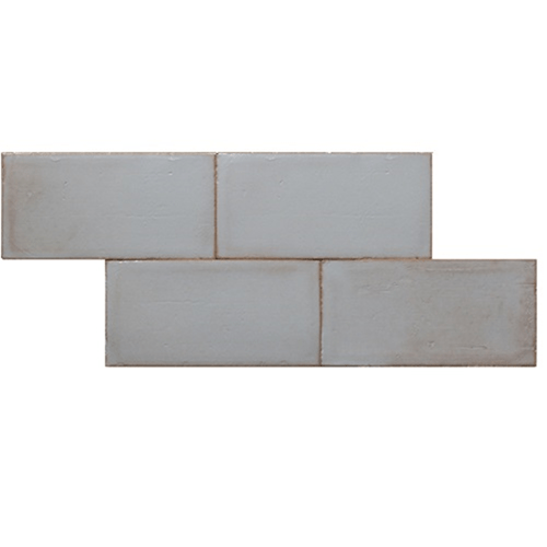 Terre d'Azur Terre - Spatula Grigio Cemento 10x20 cm - Mozaiektegel.com