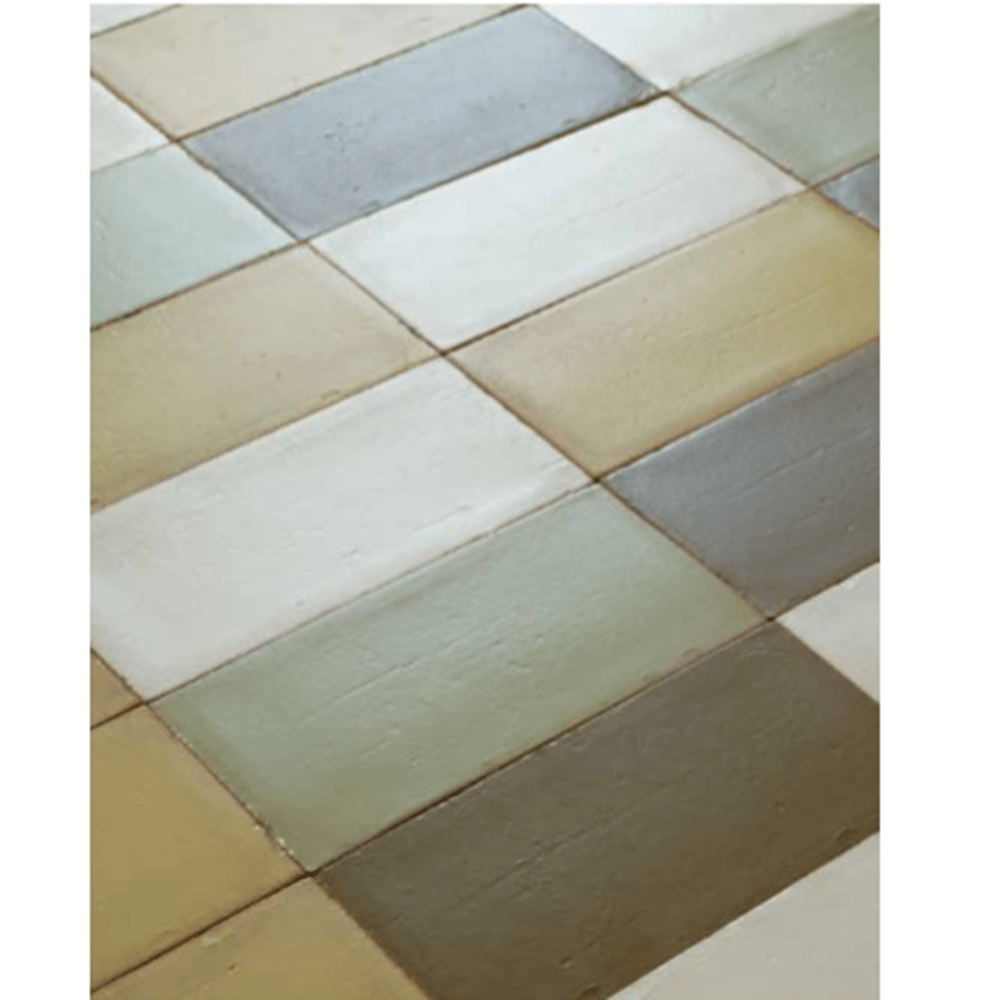 Terre d'Azur Terre - Spatula Grigio Salvia 10x20 cm - Mozaiektegel.com