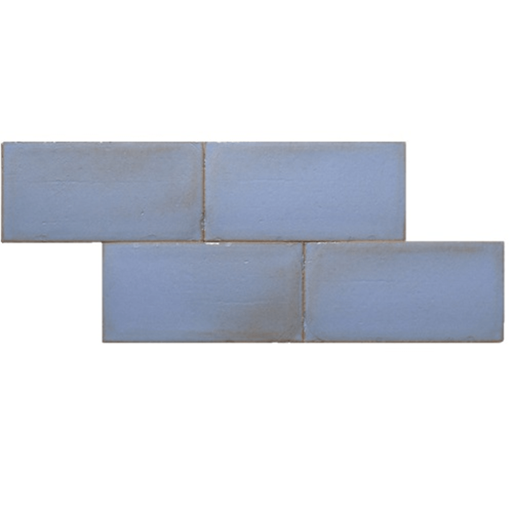 Terre d'Azur Terre - Spatula Indaco 10x20 cm - Mozaiektegel.com