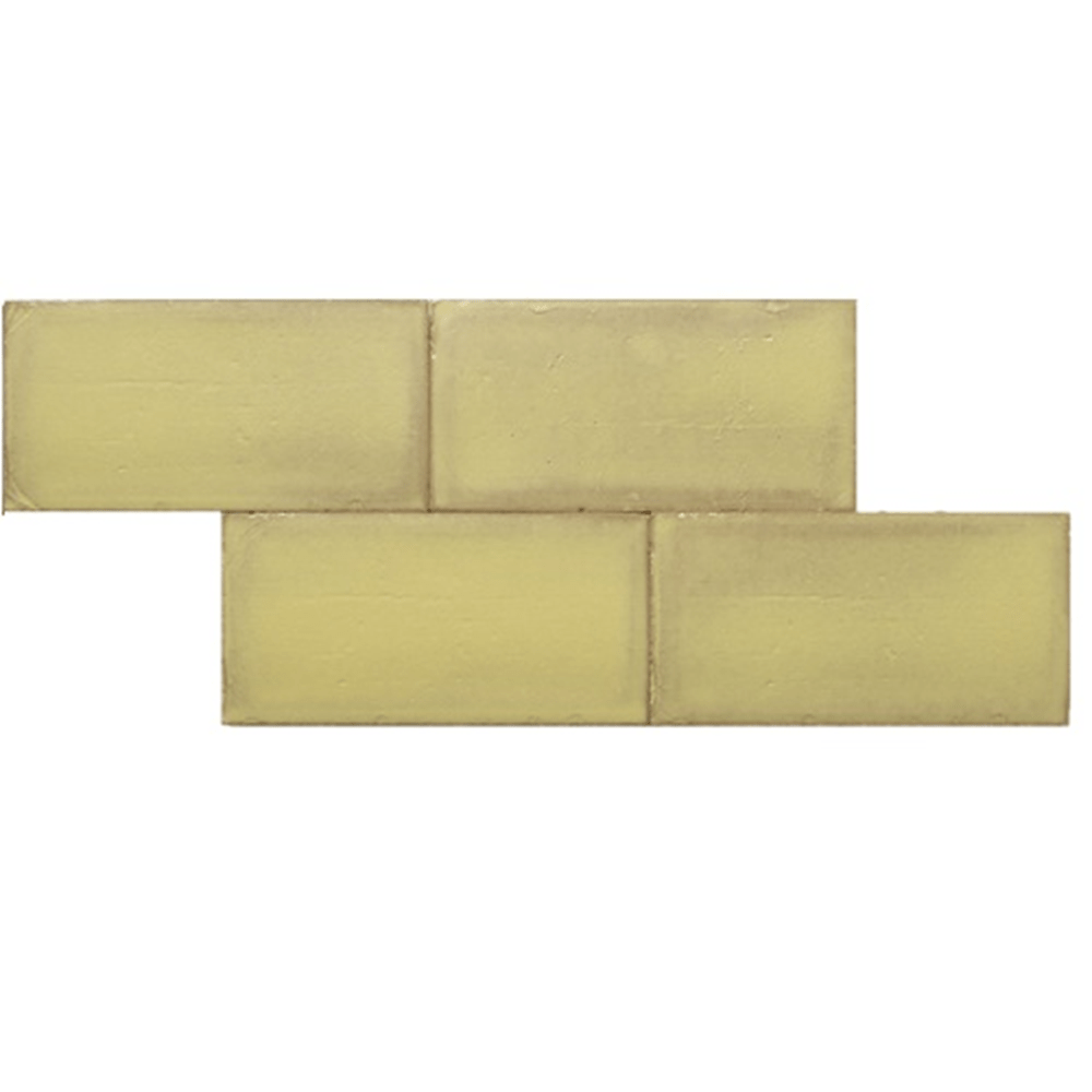 Terre d'Azur Terre - Spatula Lime 10x20 cm - Mozaiektegel.com