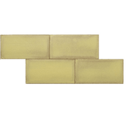 Terre d'Azur Terre - Spatula Lime 10x20 cm - Mozaiektegel.com