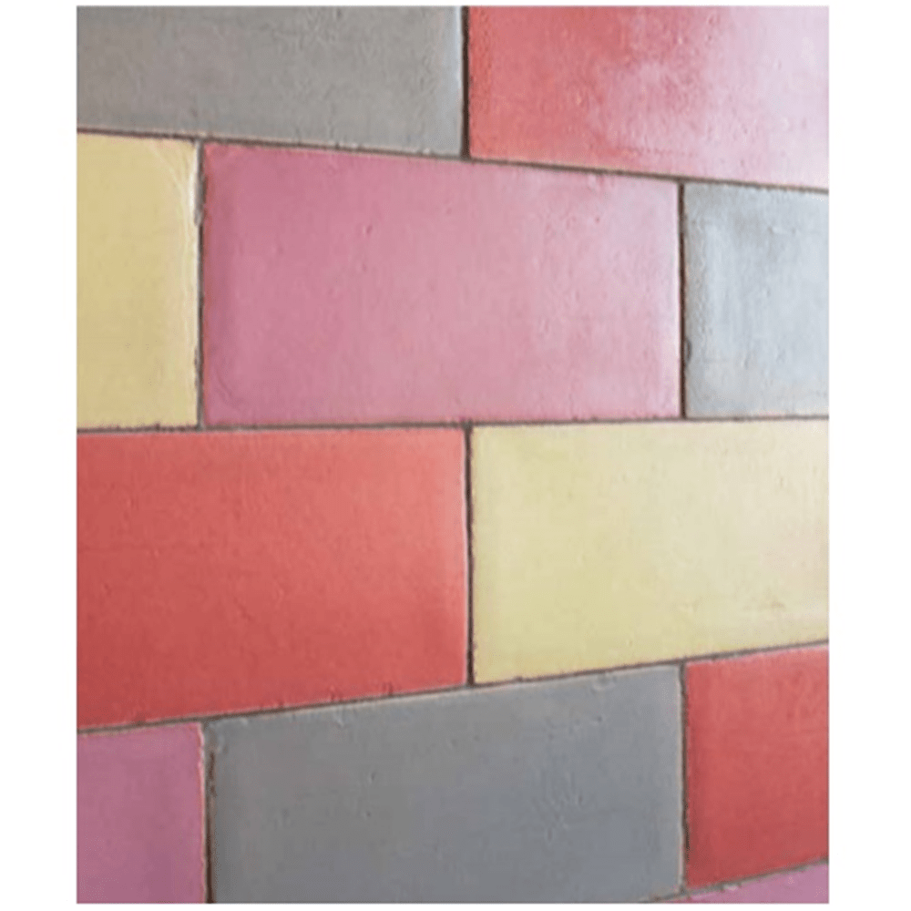 Terre d'Azur Terre - Spatula Mattone 10x20 cm - Mozaiektegel.com