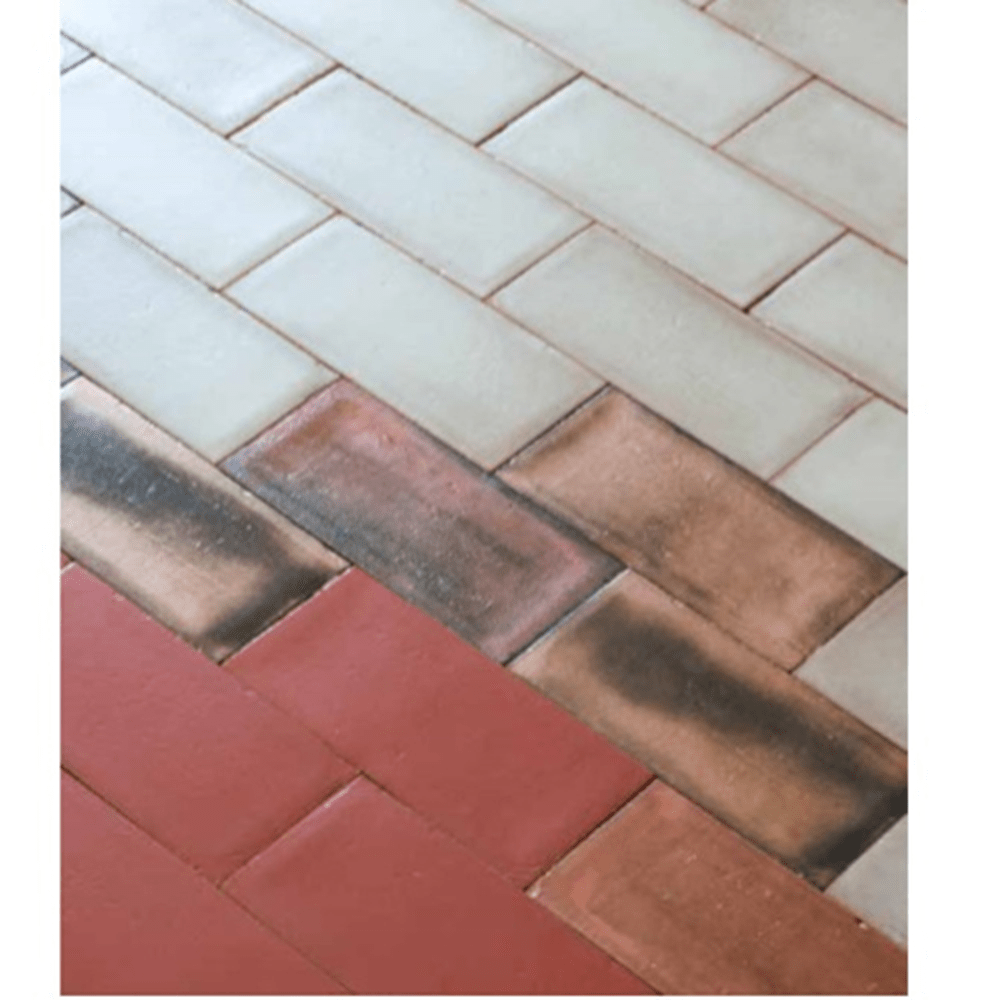 Terre d'Azur Terre - Spatula Mattone 10x20 cm - Mozaiektegel.com