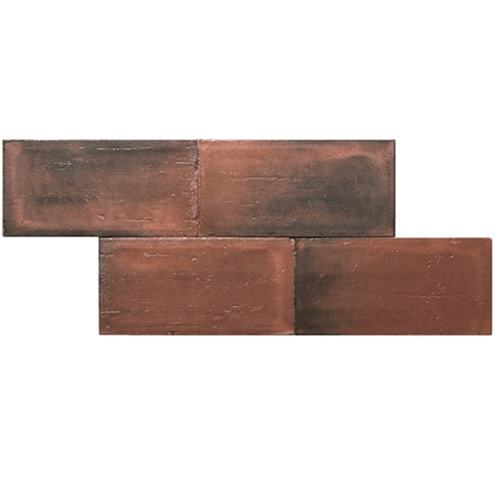 Terre d'Azur Terre - Spatula - Metallo Corten 10x20 cm - Mozaiektegel.com