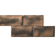 Terre d'Azur Terre - Spatula - Metallo Rame 10x20 cm - Mozaiektegel.com