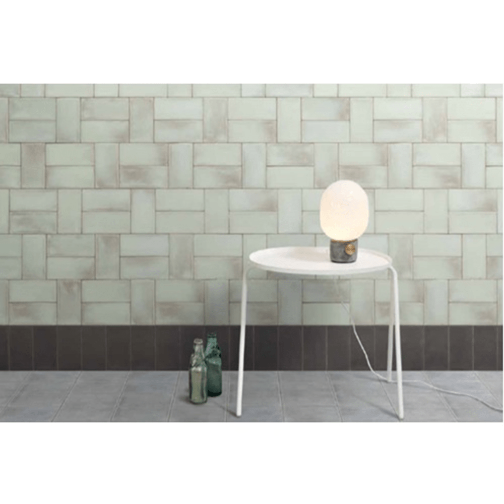 Terre d'Azur Terre - Spatula Nero 10x20 cm - Mozaiektegel.com