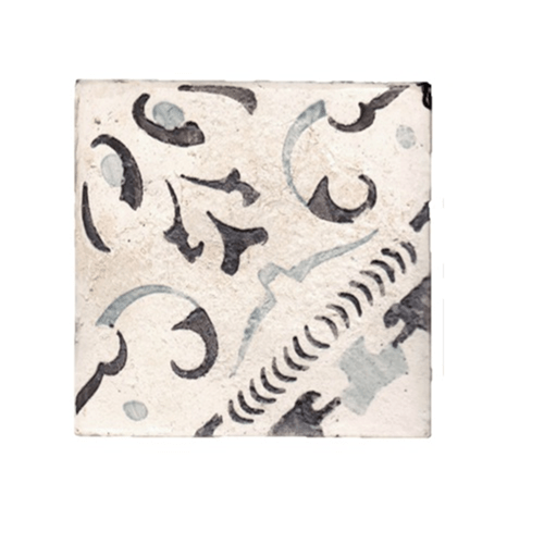 Terre d'Azur Tierra - Royal Decor - Nummero - 61 15x15 cm - Mozaiektegel.com