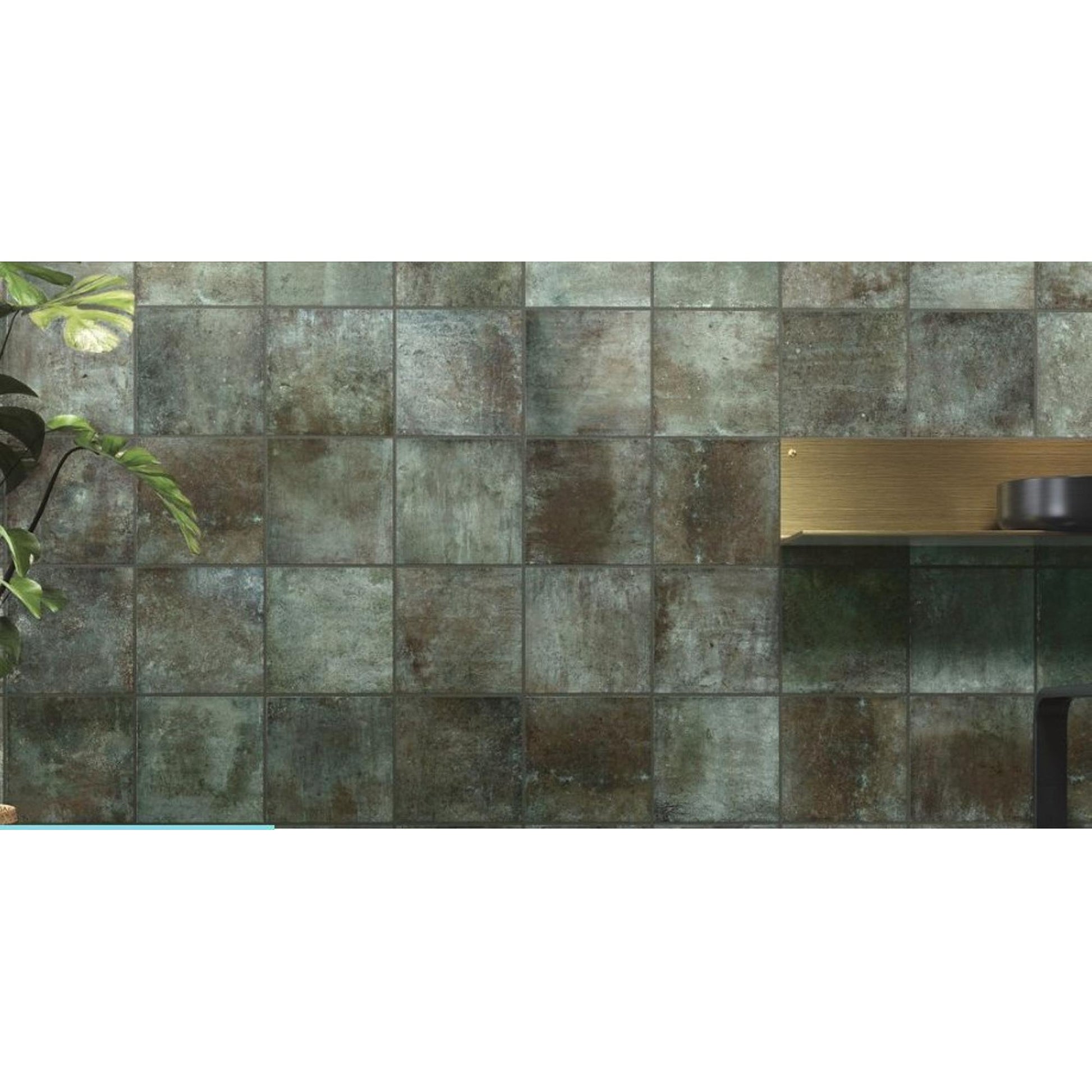 Zyx Amazonia 220955 Vloertegel 138X138 Emerald 9Mm Mat R9 - Mozaiektegel.com