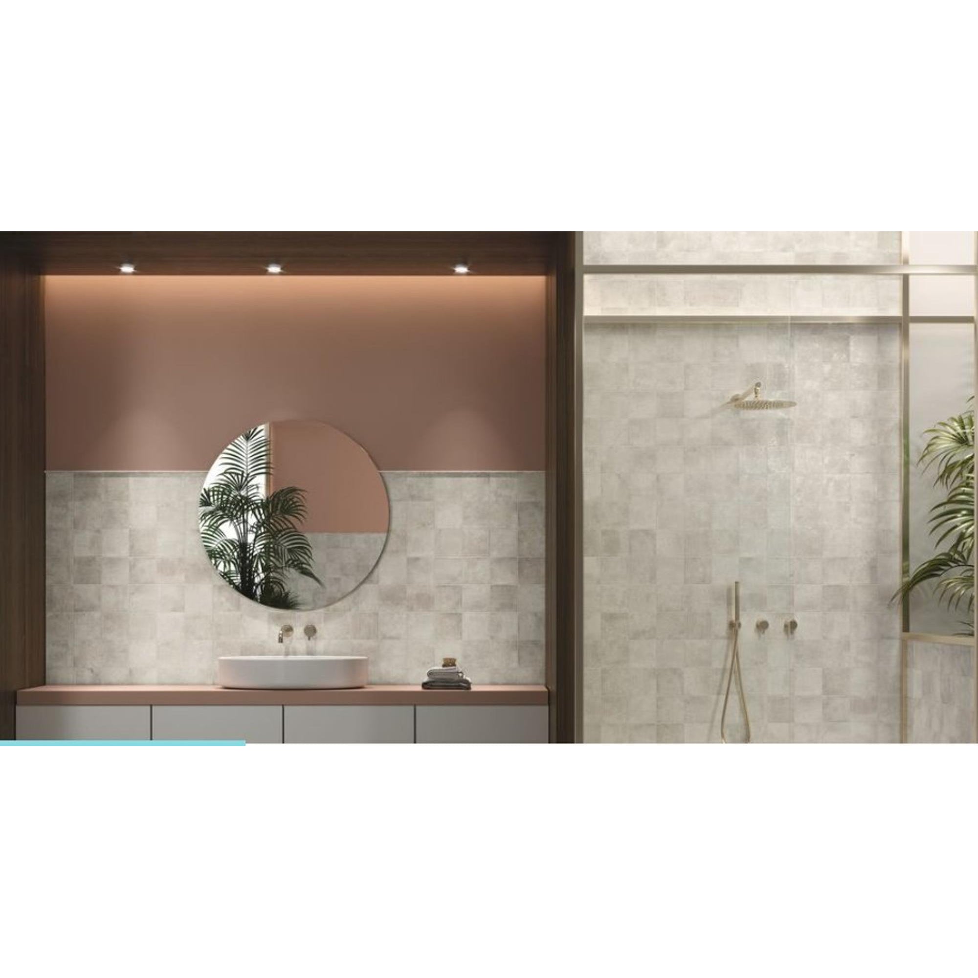 Zyx Amazonia 220956 Vloertegel 138X138 Off White 9Mm Mat R9 - Mozaiektegel.com