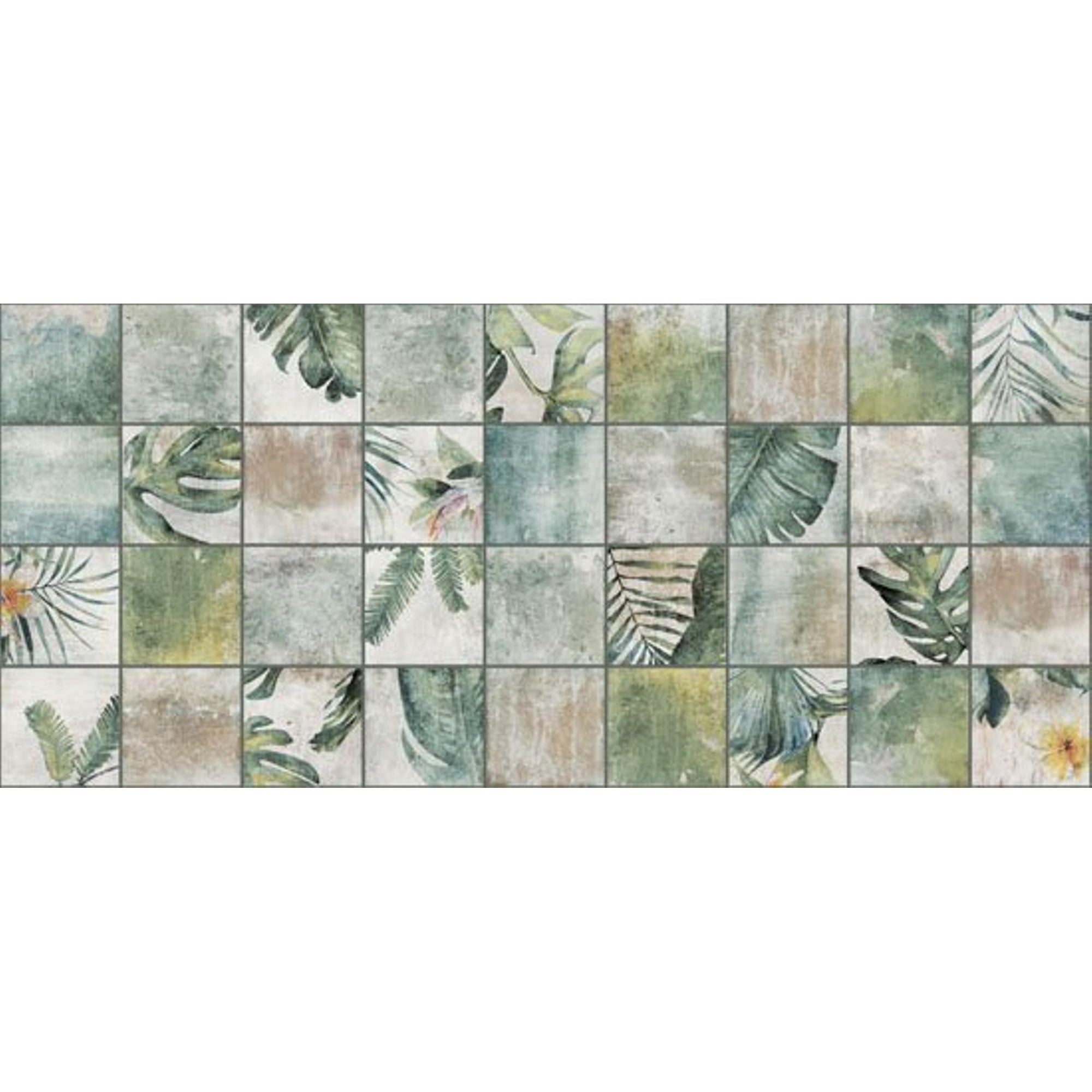 Zyx Amazonia 220960 Vloertegel 138X138 Tropic Emerald 9Mm Mat R9 - Mozaiektegel.com