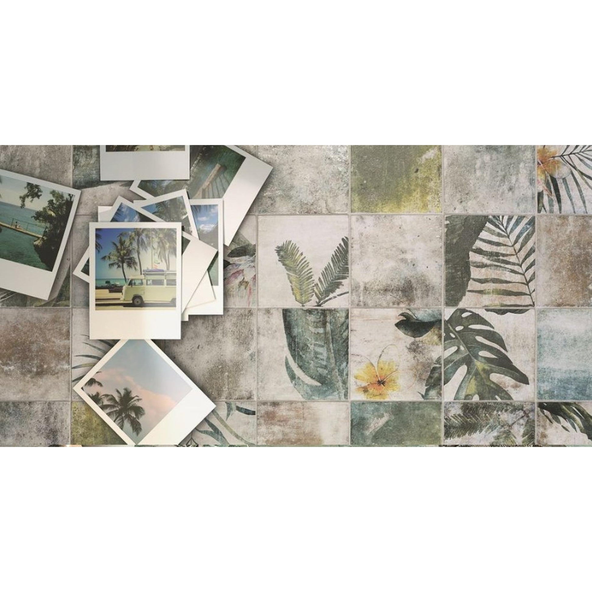 Zyx Amazonia 220960 Vloertegel 138X138 Tropic Emerald 9Mm Mat R9 - Mozaiektegel.com