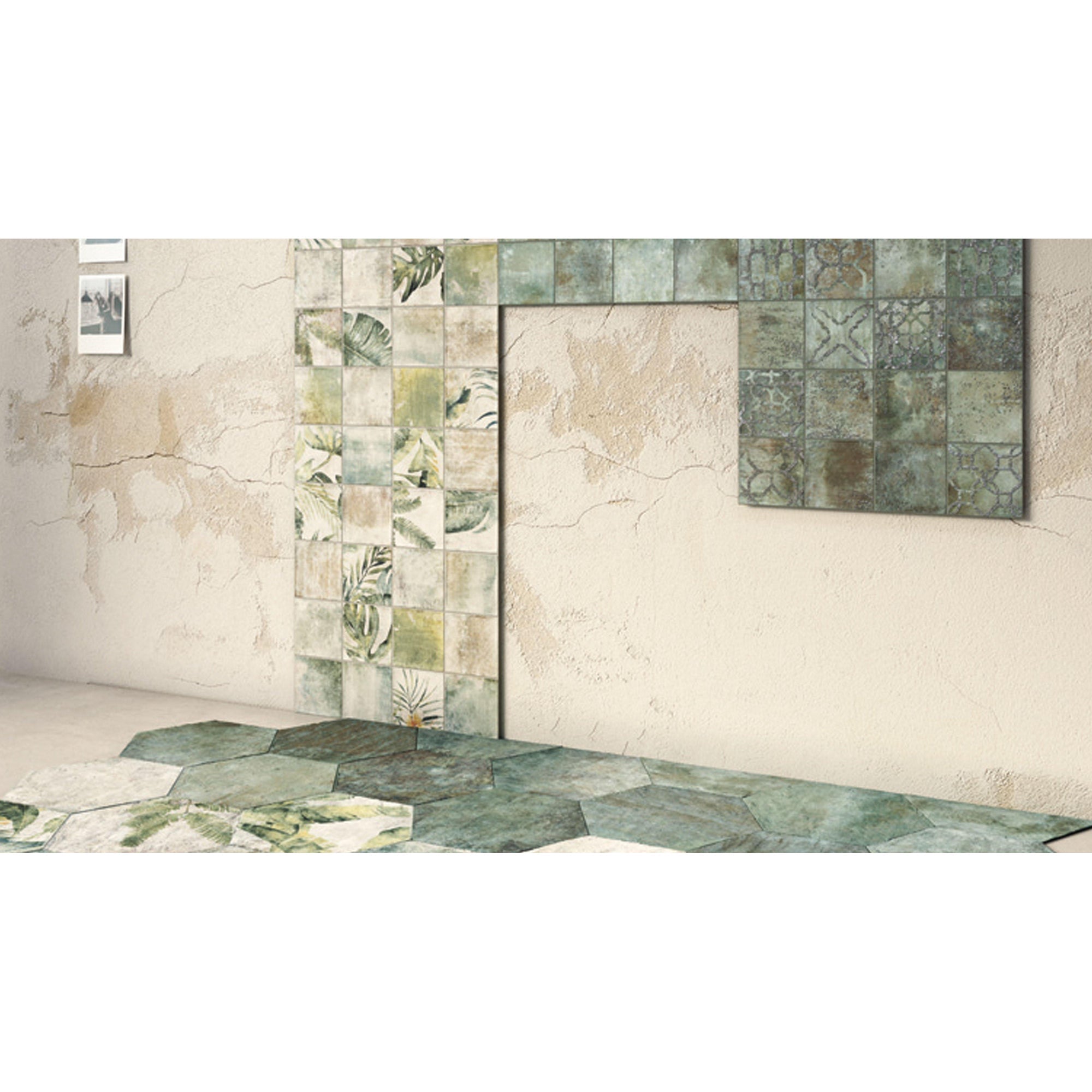 Zyx Amazonia 220968 Vloertegel 320X368 Emerald 9Mm Mat R9 - Mozaiektegel.com