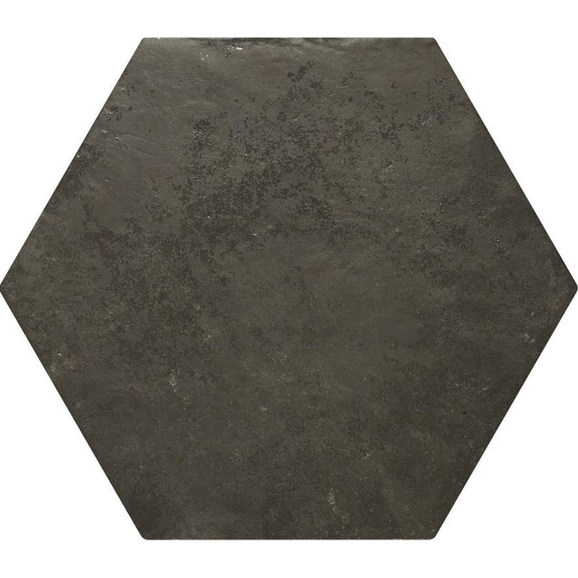 Zyx Amazonia 220970 Vloertegel 320X368 Black 9Mm Mat R9 - Mozaiektegel.com