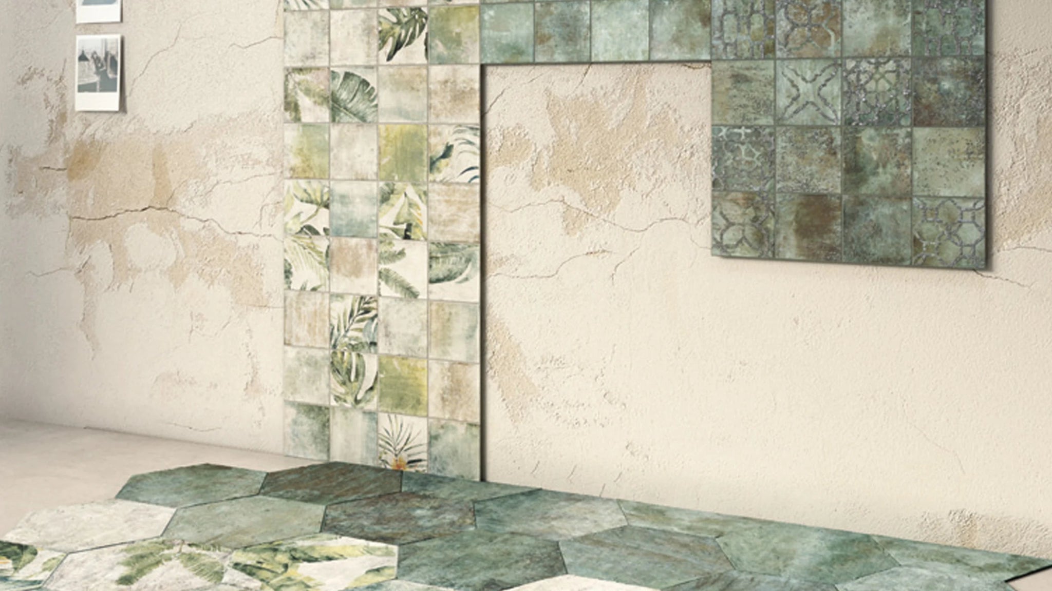 Zyx Amazonia 220973 Vloertegel 320X368 Tropic Emerald 9Mm Mat R9 - Mozaiektegel.com