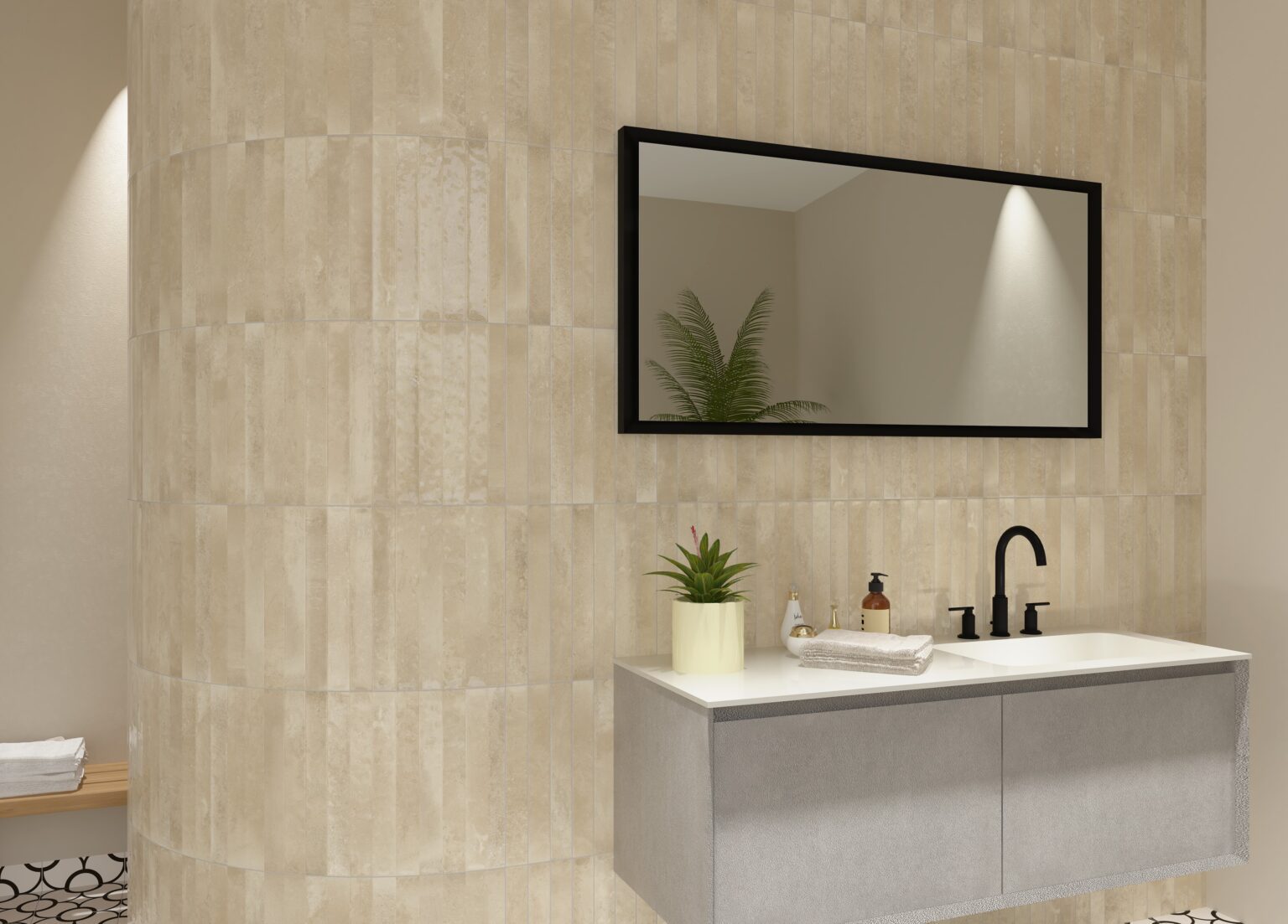 Dateg Wandtegel Celtic 5x40 Beige