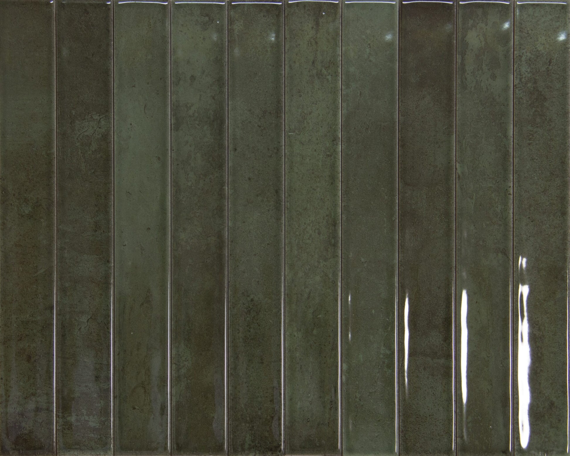 Dateg Wandtegel Celtic 5x40 Forest Groen - Mozaiektegel.com