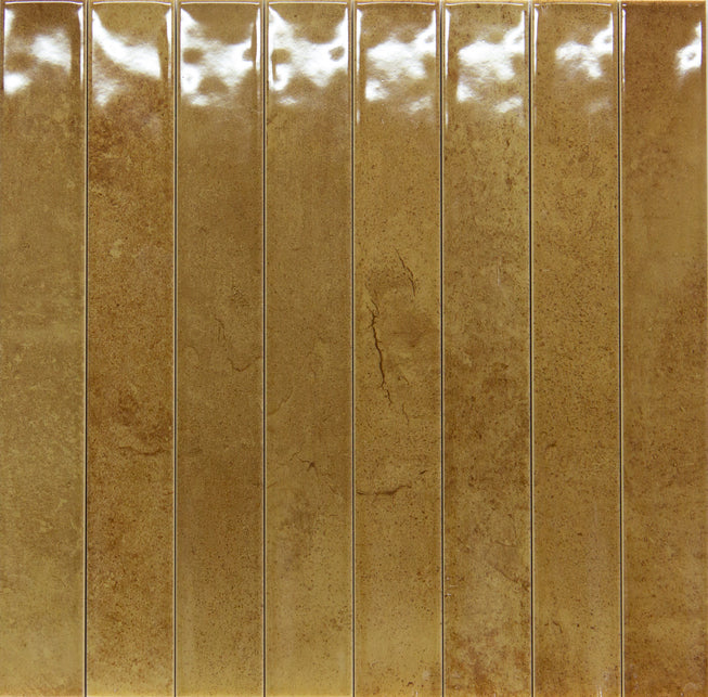 Dateg Wandtegel Celtic 5x40 Mango - Mozaiektegel.com