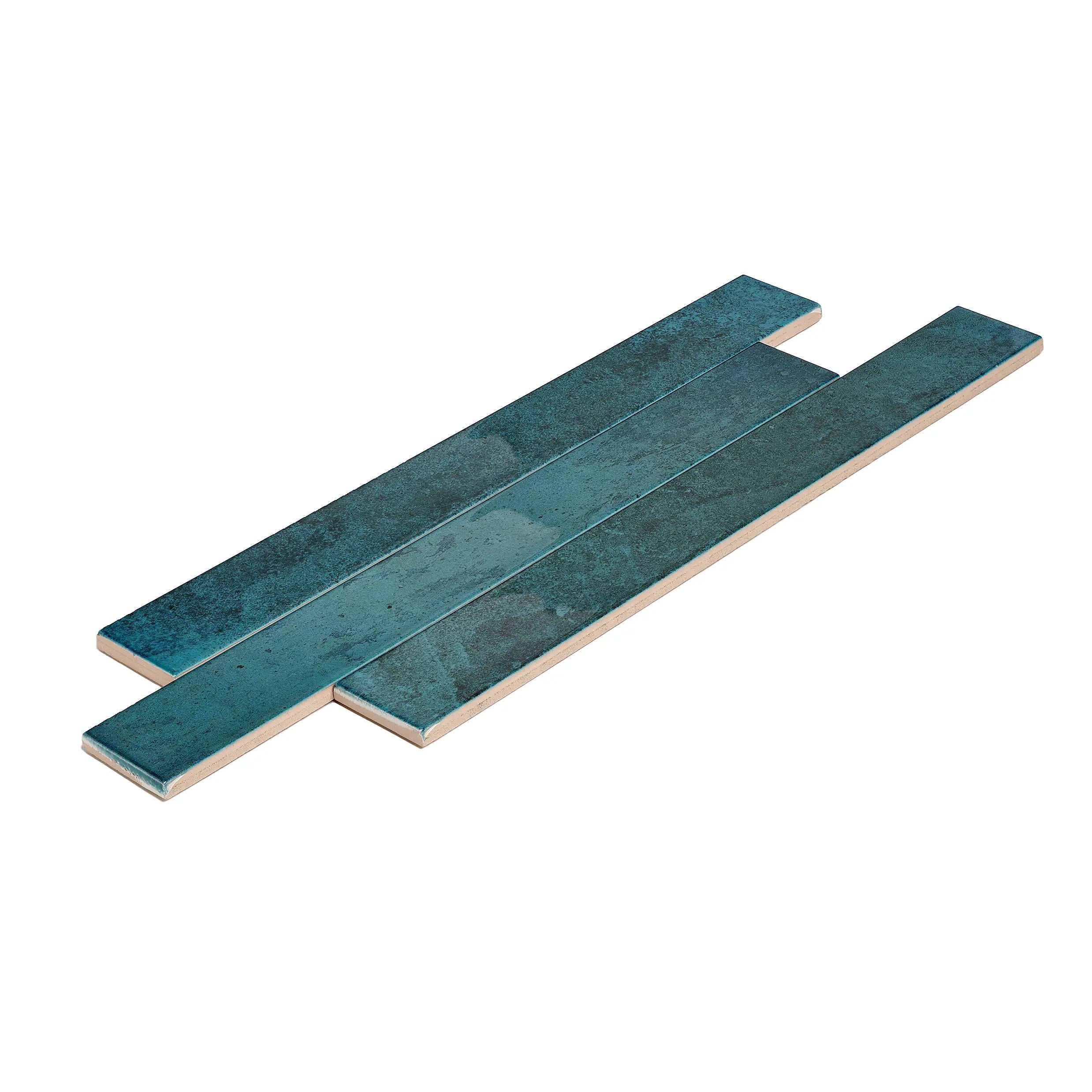 Dateg Wandtegel Celtic 5x40 Mar Blauw - Mozaiektegel.com