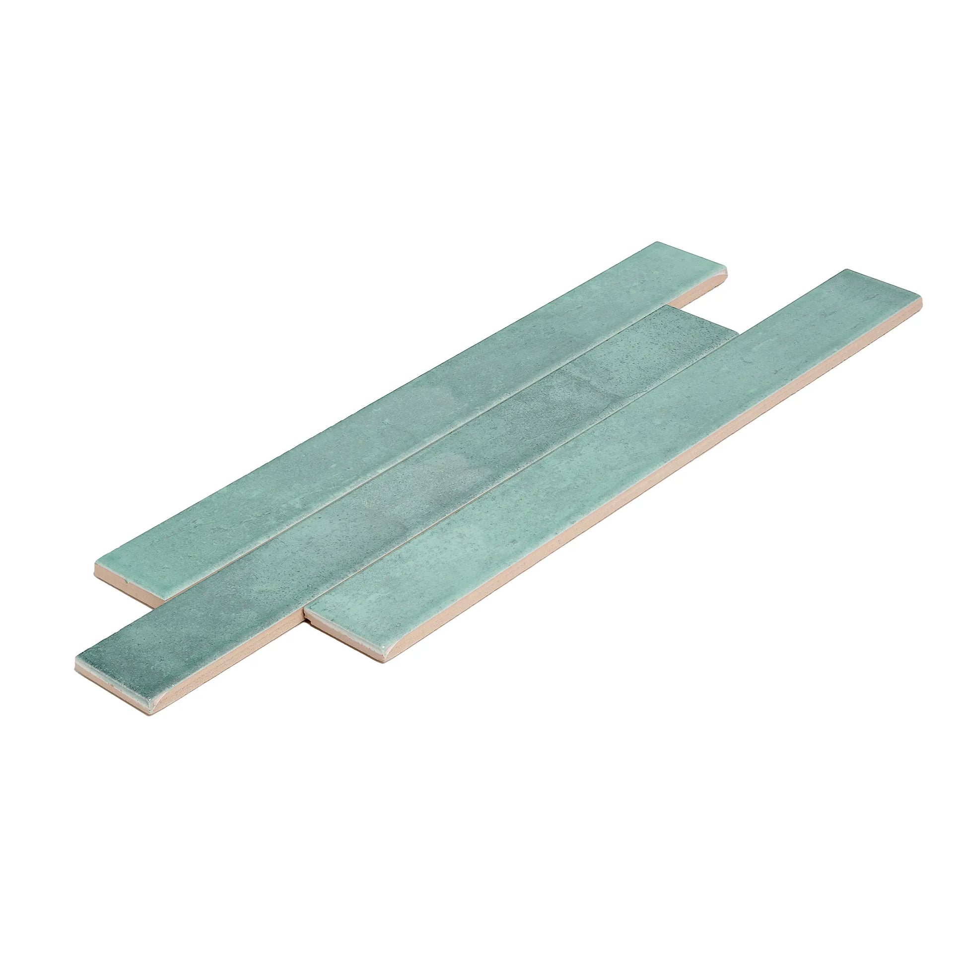 Dateg Wandtegel Celtic 5x40 Sage Groen - Mozaiektegel.com