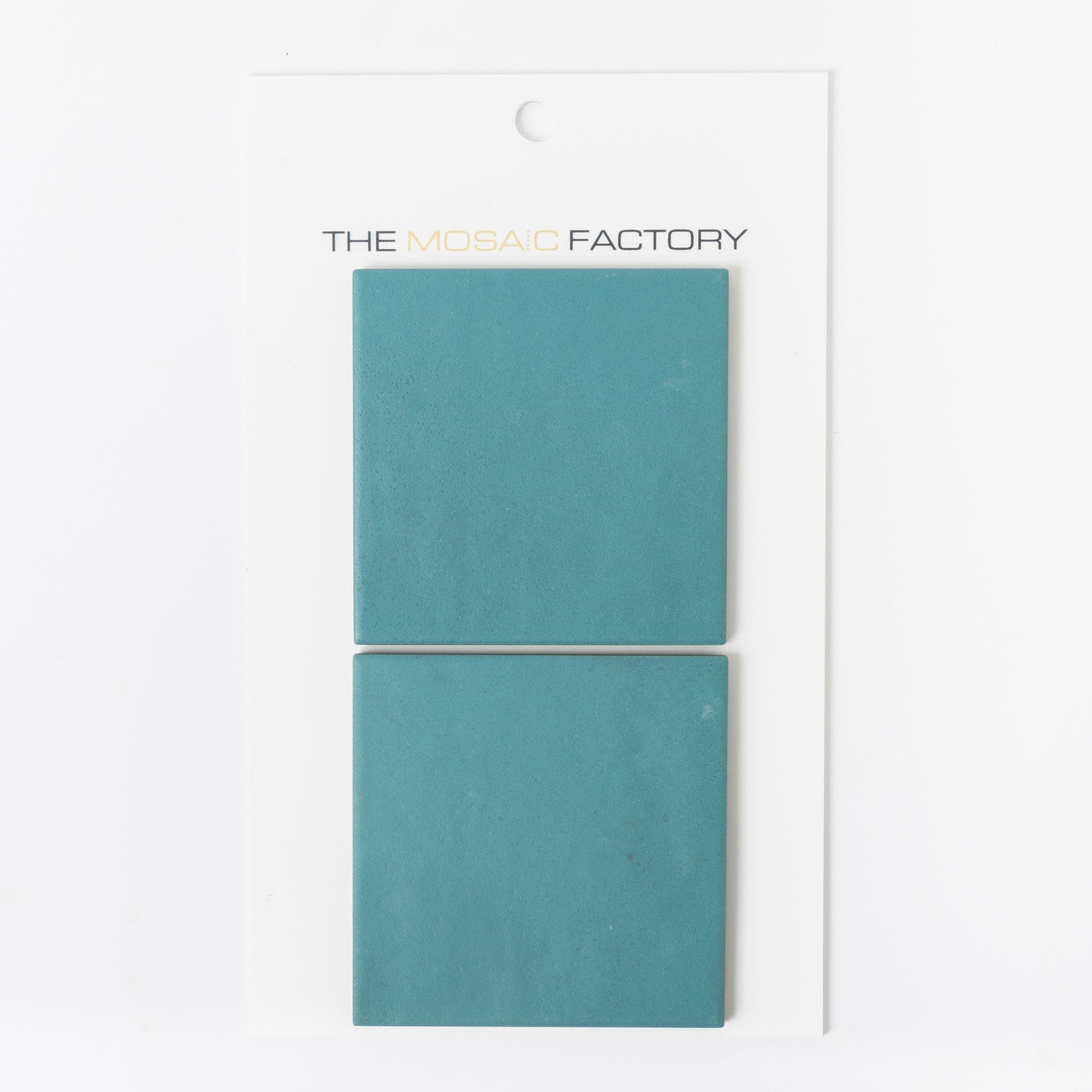 The Mosaic Factory Kasba Mozaïek Tegel Vierkant - Ocean Blue Glanzend Porselein 297x297 mm - Mozaiektegel.com