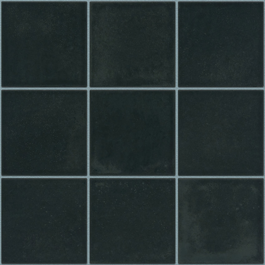 KAG10500 Forest Green Glossy Kasba - 97x97mm, voeg green grey