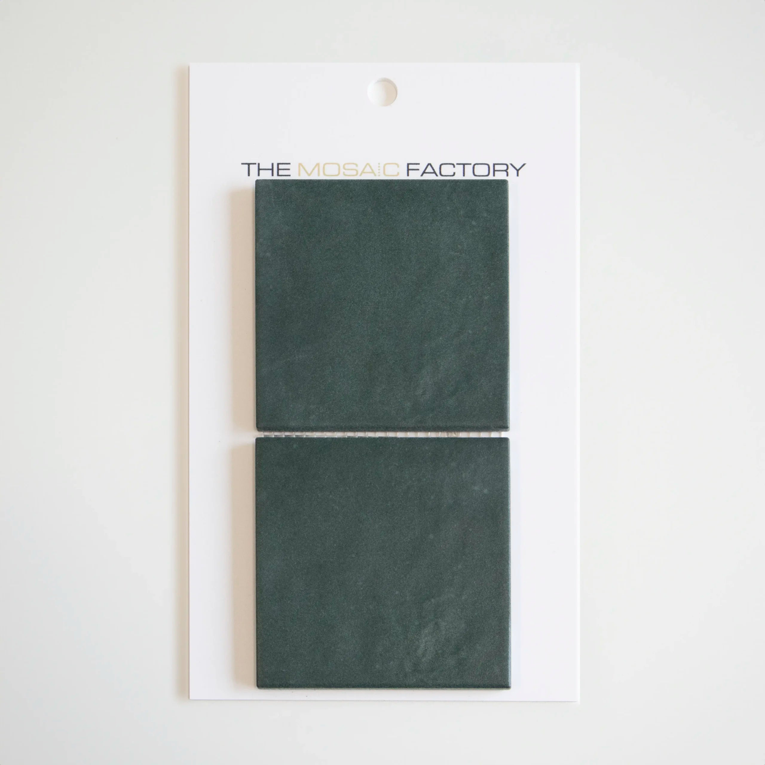 The Mosaic Factory Kasba Mozaïek Tegel Vierkant - Forest Green Mat Porselein 297x297 mm - Mozaiektegel.com
