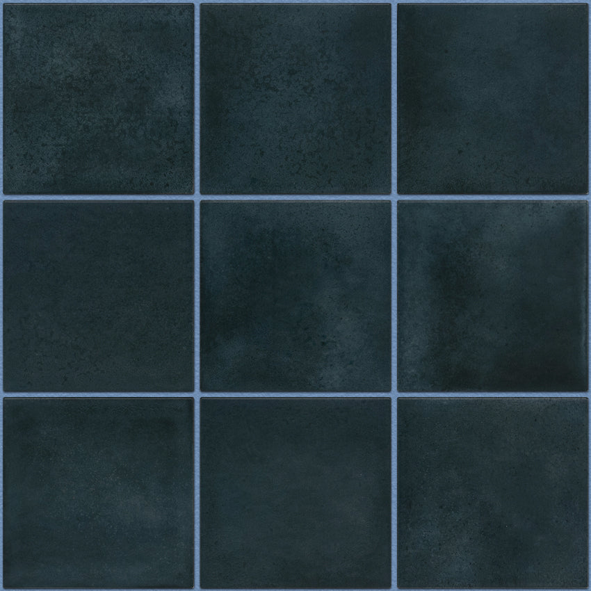 KAG10700 Indigo Glossy Kasba - 97x97mm, voeg cerulean gloss