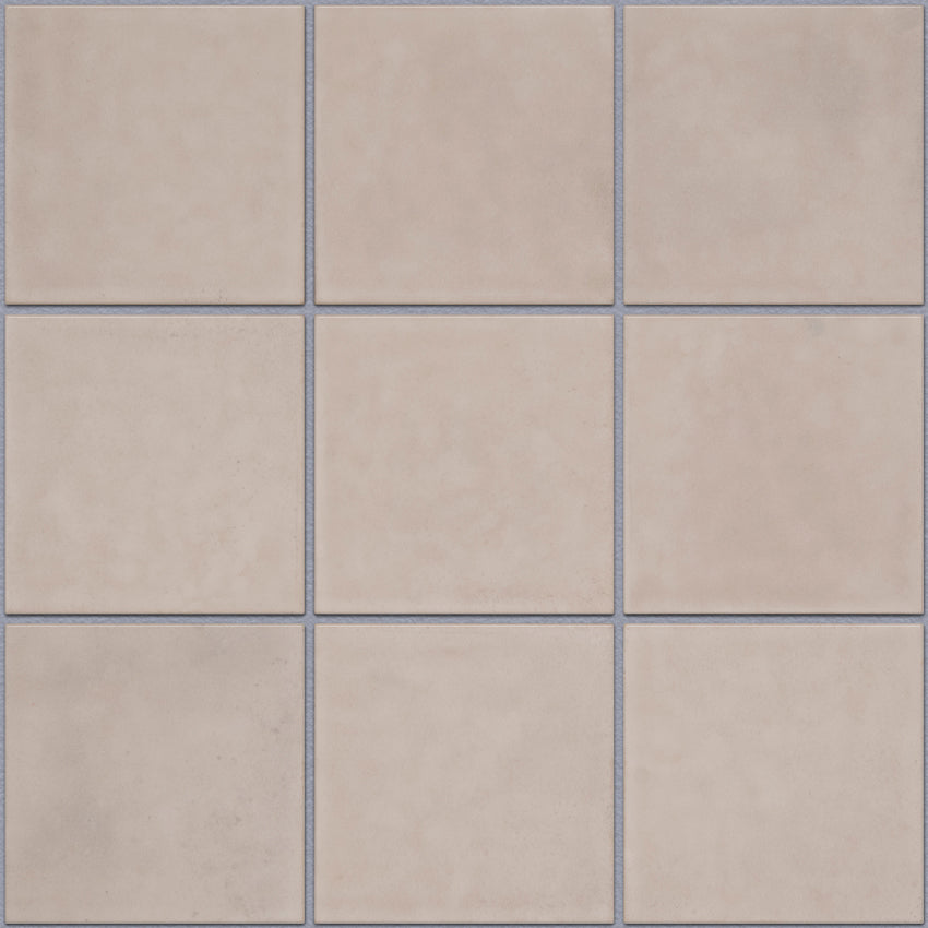 KAG10051 White Glossy Kasba - 97x97mm, voeg artic grey