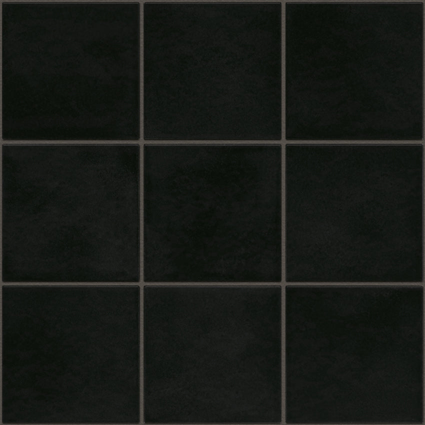 KAG10915 Black Glossy Kasba - 97x97mm, voeg black gloss