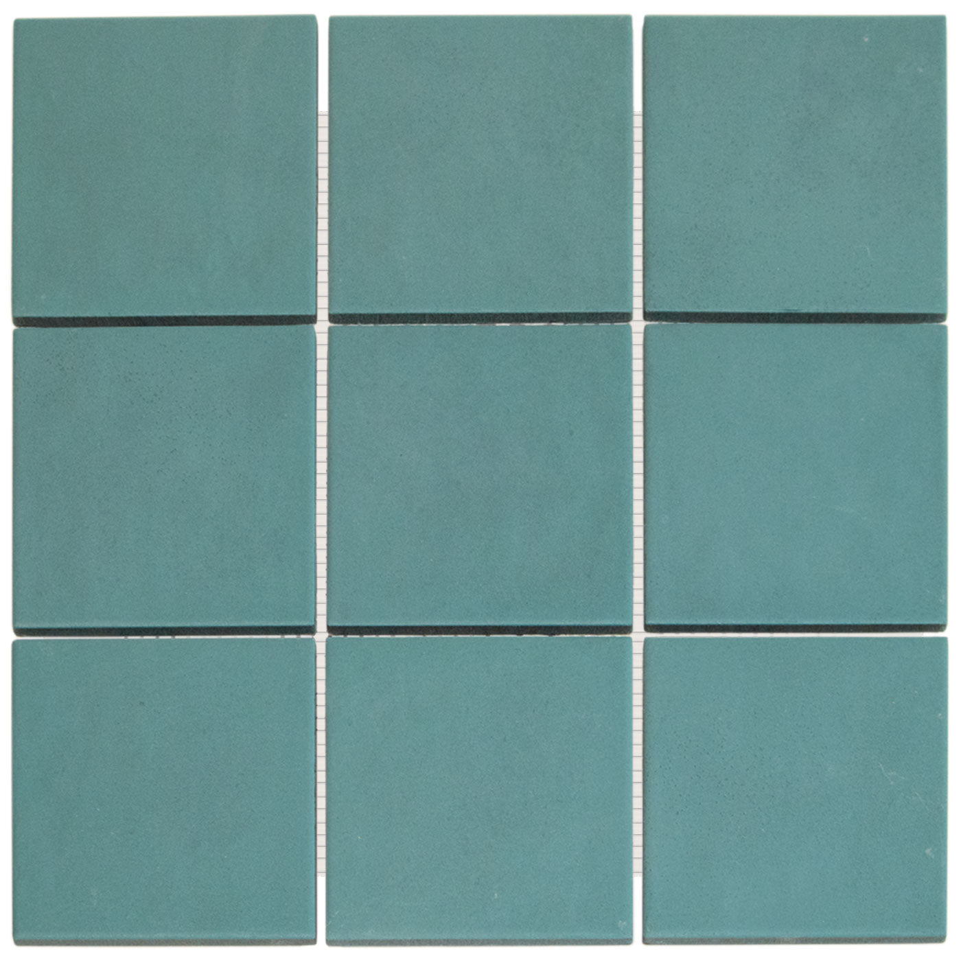 The Mosaic Factory Kasba Mozaïek Tegel Vierkant - Ocean Blue Mat Porselein 297x297 mm - Mozaiektegel.com