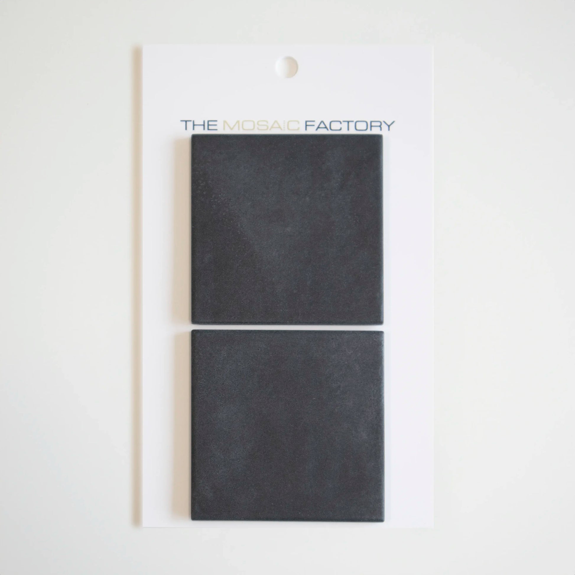 The Mosaic Factory Kasba Mozaïek Tegel Vierkant - Zwart Mat Porselein 297x297 mm - Mozaiektegel.com