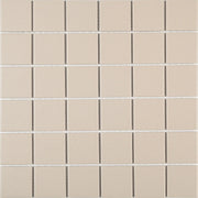Mozaïek tegels Dover Beige 5x5 Anti-slip 30,6x30,6 - Vierkant Wand en vloer Ongeglazuurd porseleinen steengoed - Mozaiektegel.com