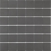 Mozaïek tegels Dover Zwart 5x5 Anti-slip 30,6x30,6 - Vierkant Wand en vloer Ongeglazuurd porseleinen steengoed - Mozaiektegel.com